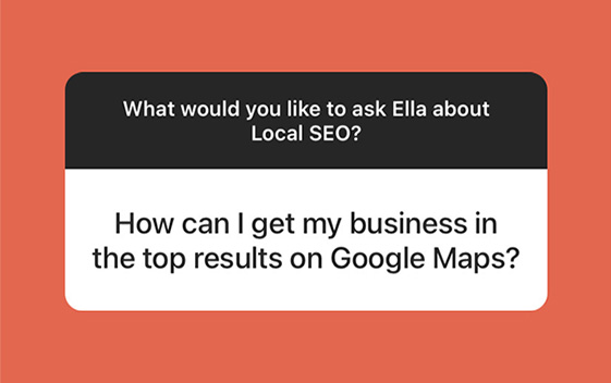 Local SEO Question 3