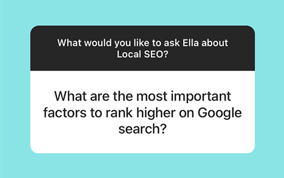 Local SEO Question 4